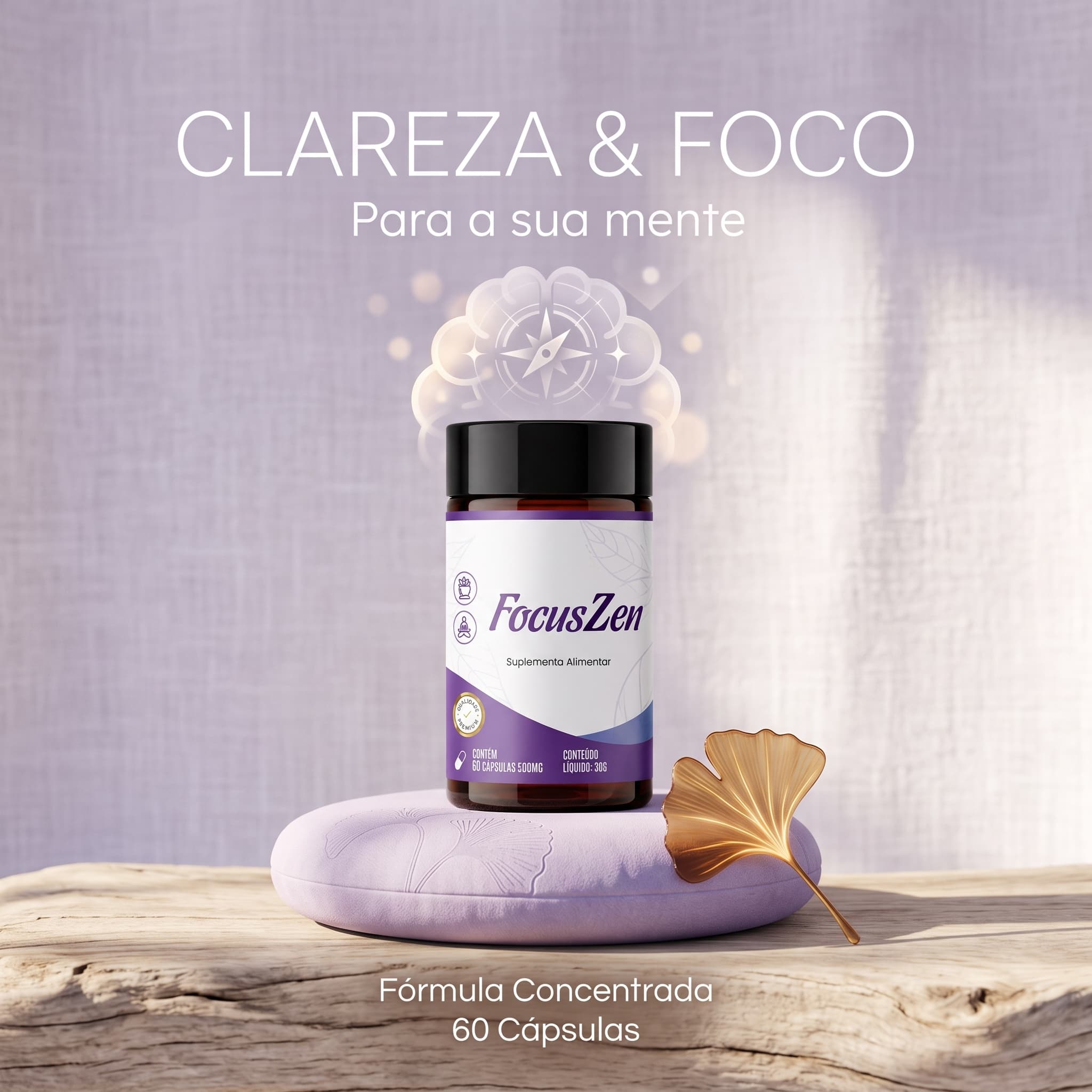 FocusZen: clareza e foco para a sua mente