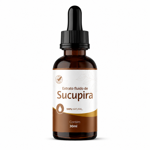 Extrato Fluido de Sucupira 30ml - 100% Natural em Gotas